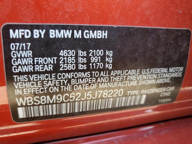 2018 BMW ISETTA WBS8M9C52J5J78220