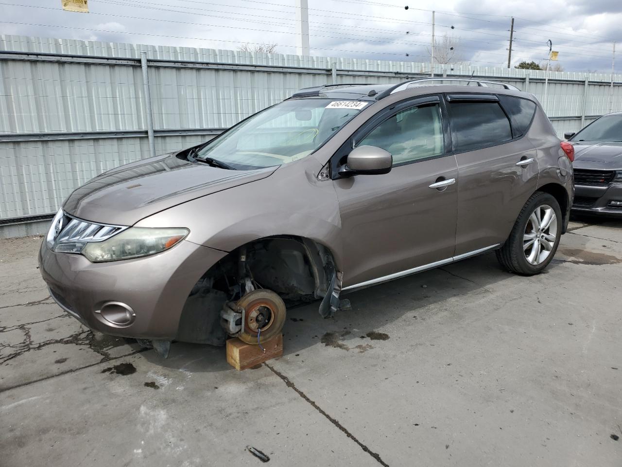 JN8AZ18W59W136843 2009 Nissan Murano S