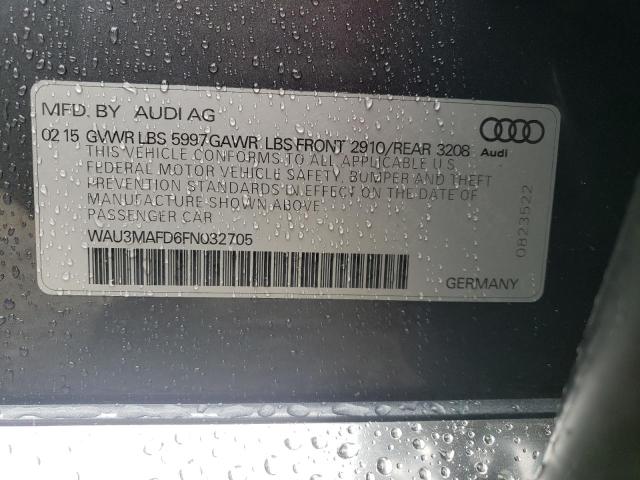  AUDI A8 2015 Сірий