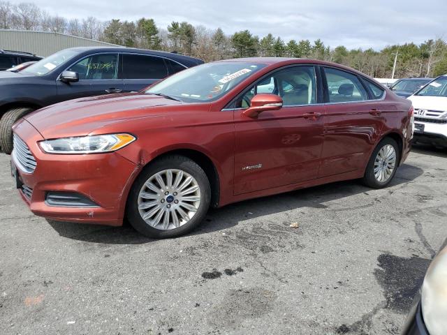 Lot #2436019279 2014 FORD FUSION SE salvage car