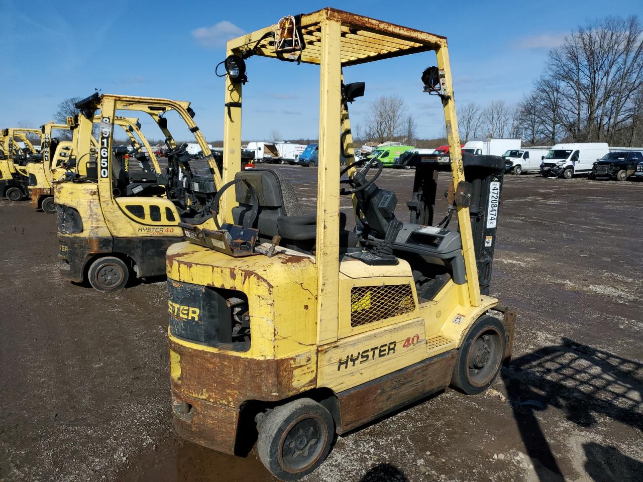 Lot #2411658211 2004 HYST FORKLIFT