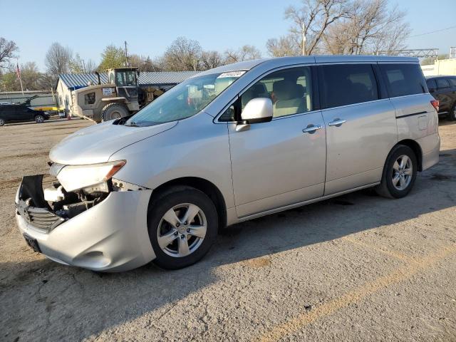  NISSAN QUEST 2014 Сріблястий