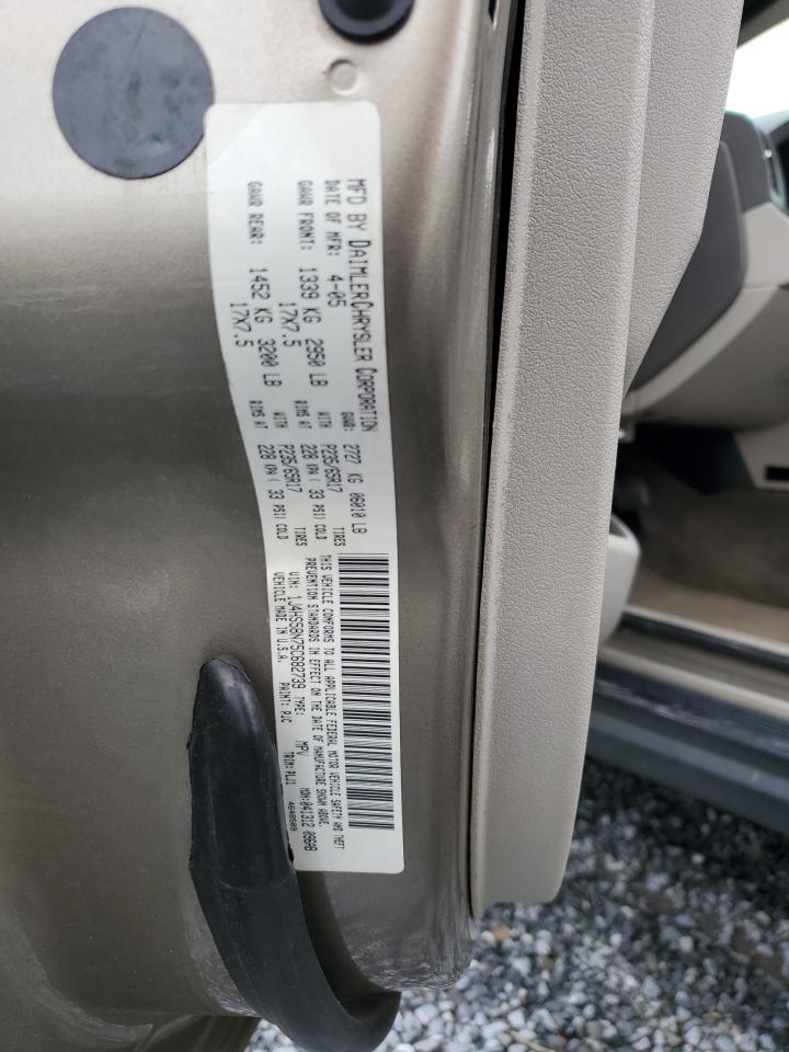 1J4HS58N75C682739 2005 Jeep Grand Cherokee Limited