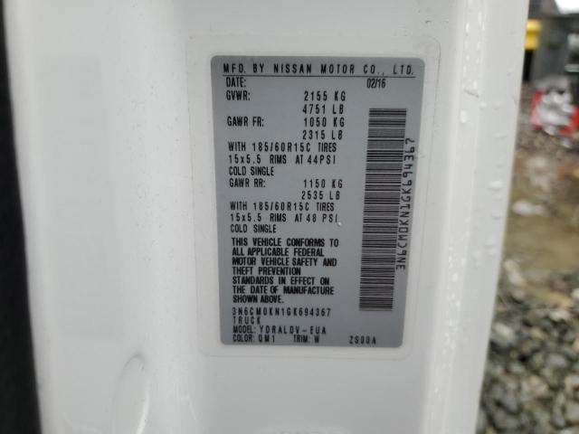 2016 NISSAN NV 200 2.5 - 3N6CM0KN1GK694367