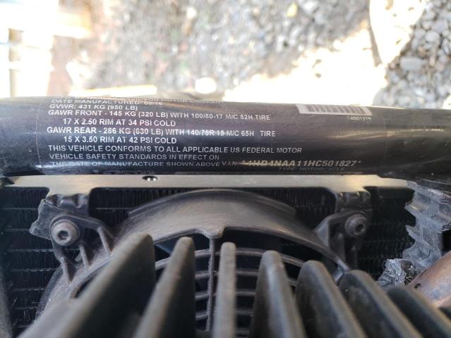 2017 HARLEY-DAVIDSON XG500 1HD4NAA11HC501827