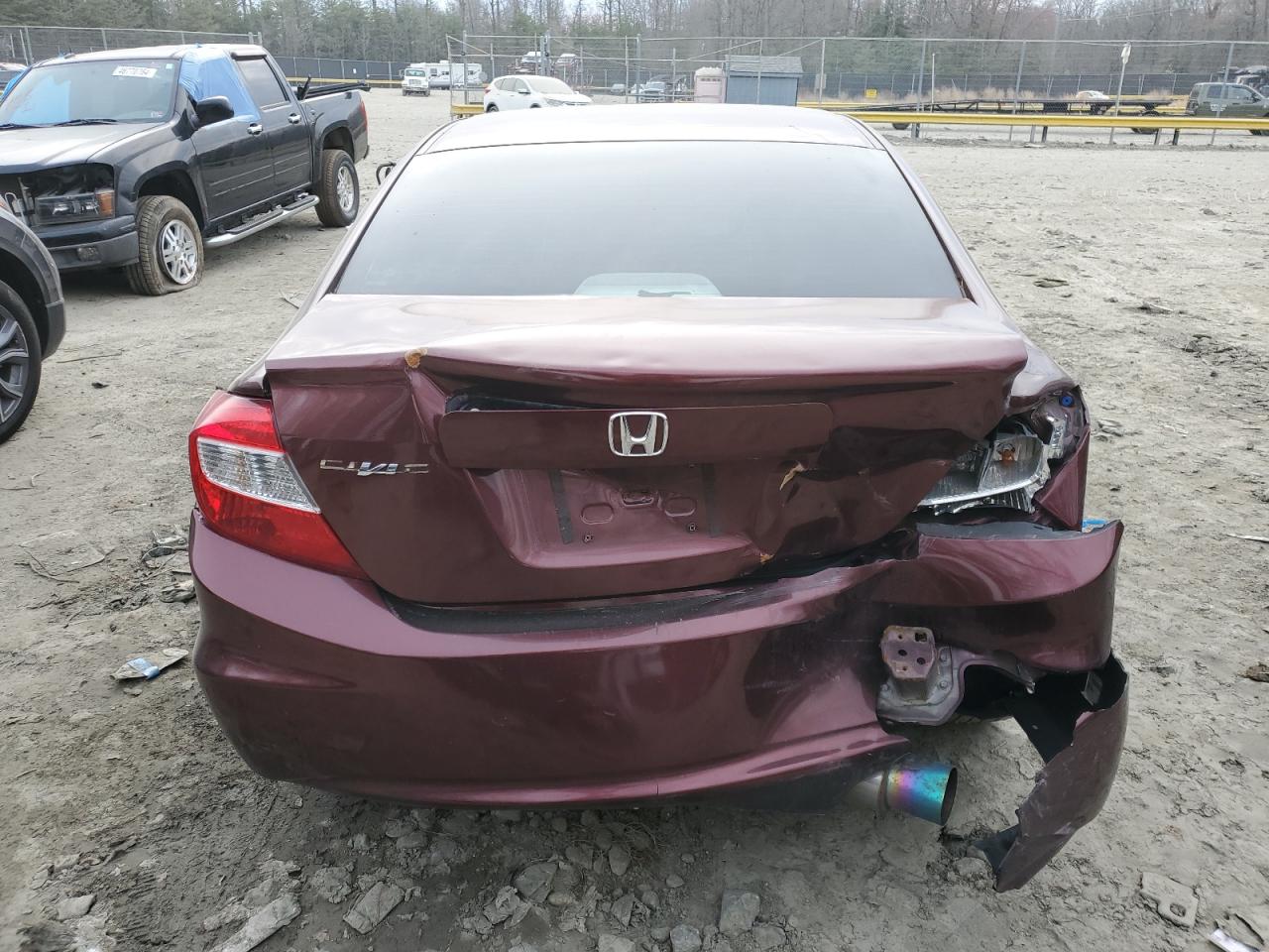 19XFB2F94CE073552 2012 Honda Civic Exl