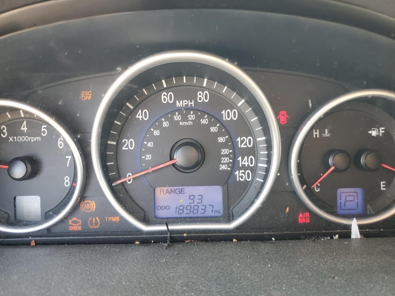 KM8NU73C88U045535 2008 Hyundai Veracruz Gls