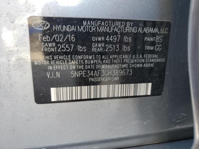 2016 HYUNDAI SONATA SPO - 5NPE34AF3GH389673