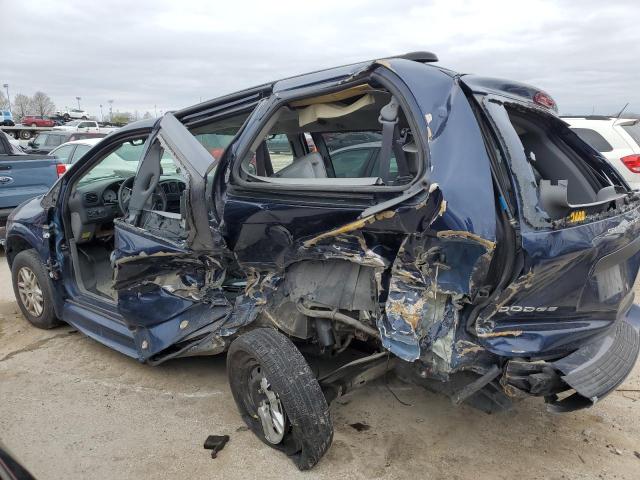 DODGE GRAND CARA 2005 blue extended gas 1D4GP24R65B225570 photo #3