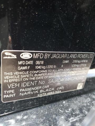 2019 JAGUAR XE PREMIUM SAJAD4FX4KCP43932