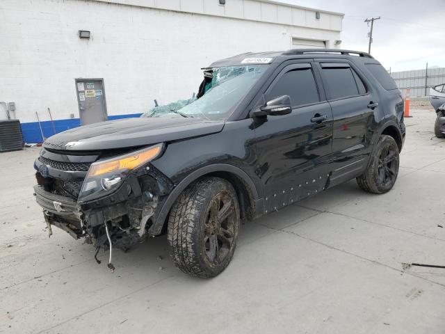 Lot #2469274830 2015 FORD EXPLORER S salvage car