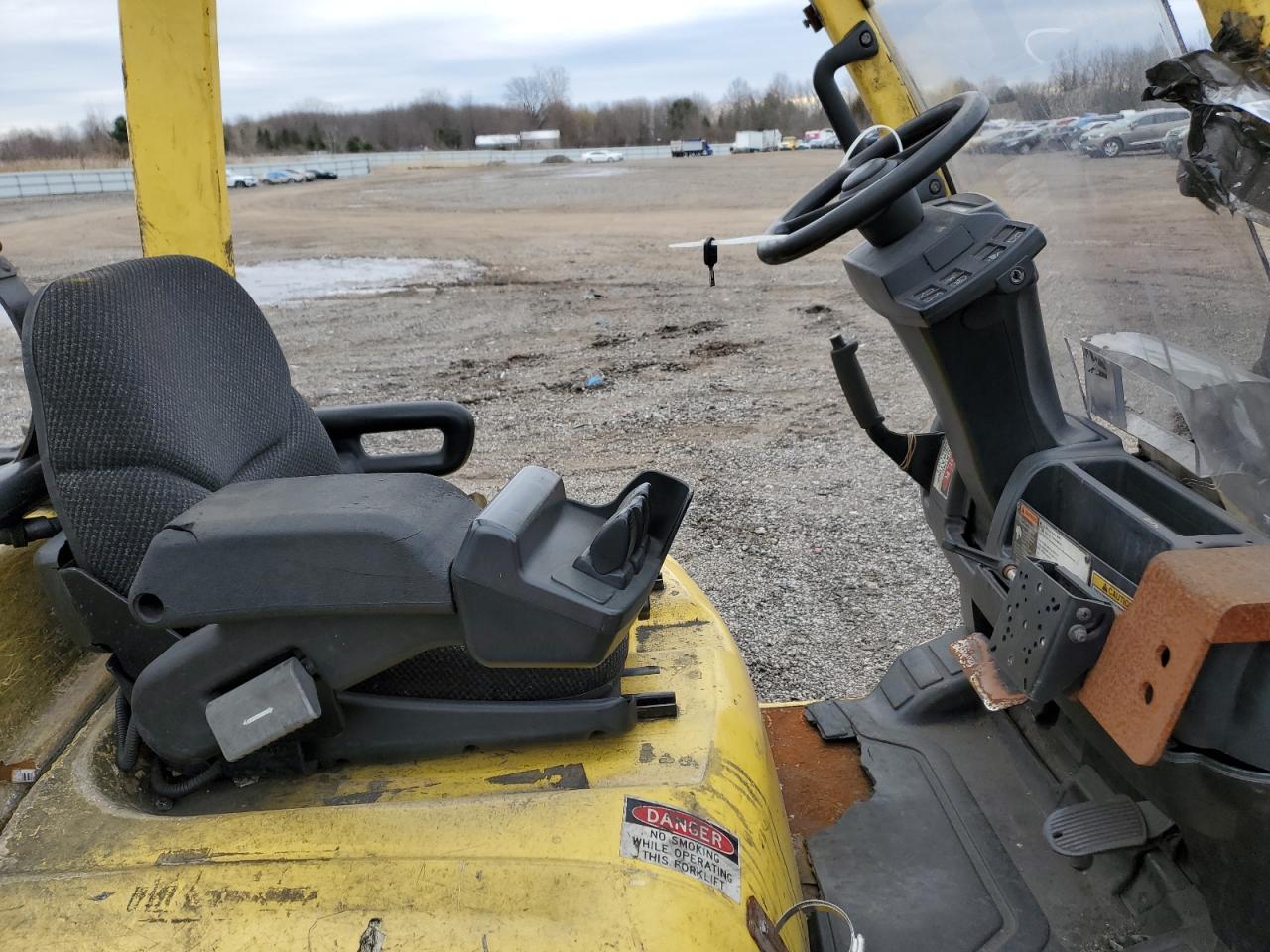 Lot #3242791969 2009 HYSTER FORKLIFT