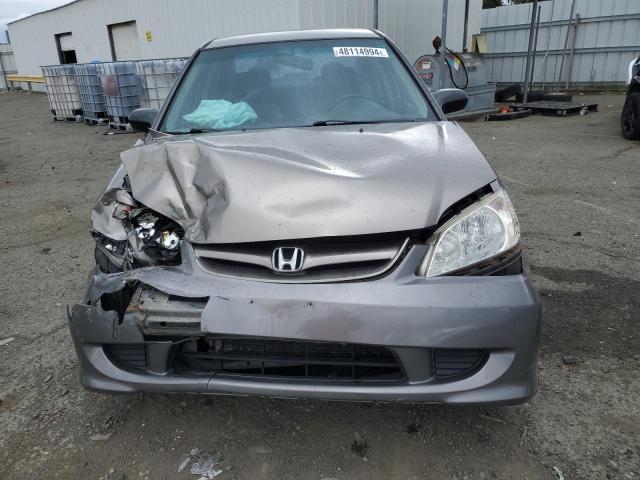 2005 Honda Civic Lx VIN: JHMES16515S004142 Lot: 48114994