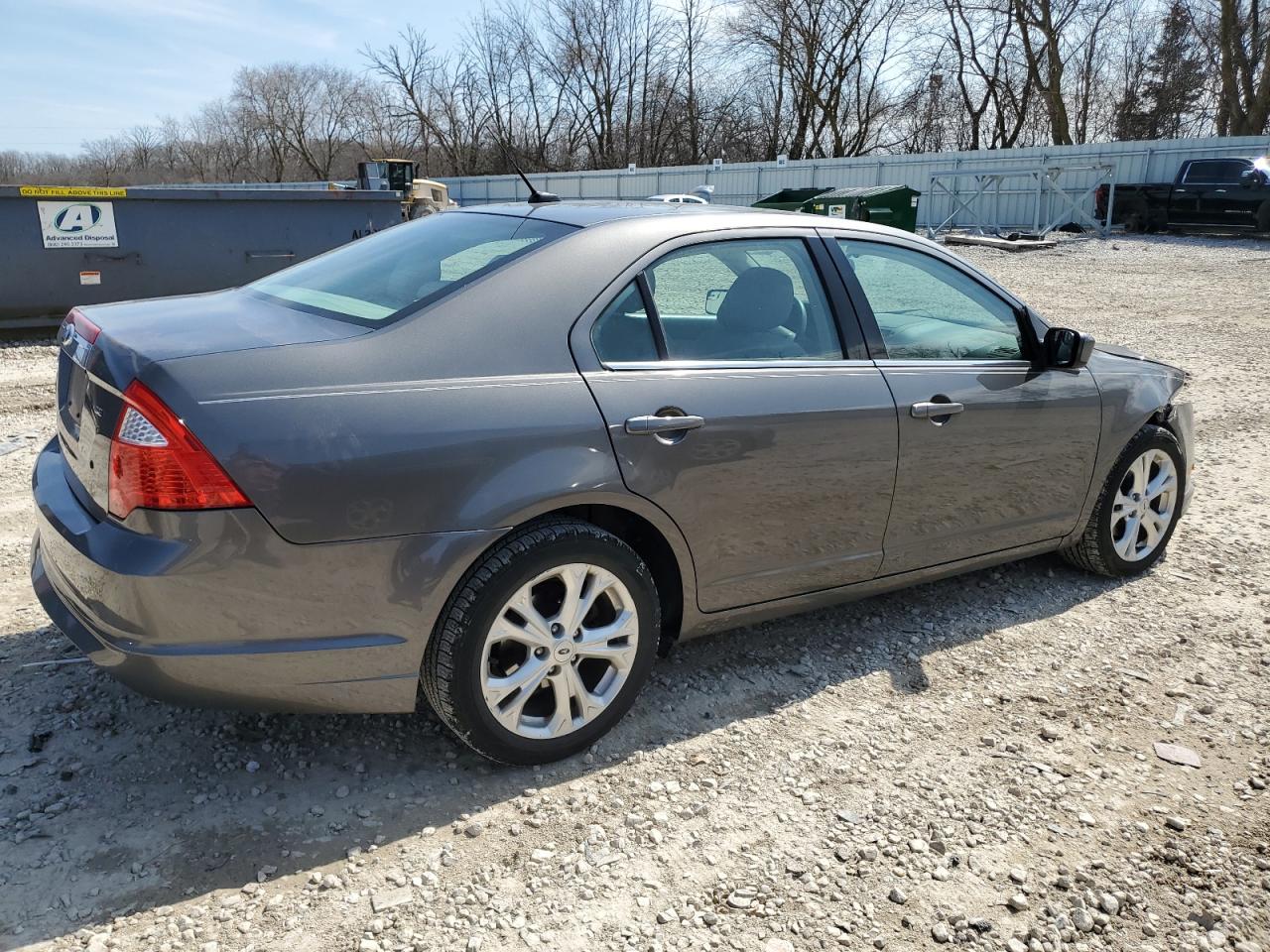 3FAHP0HA7CR135465 2012 Ford Fusion Se