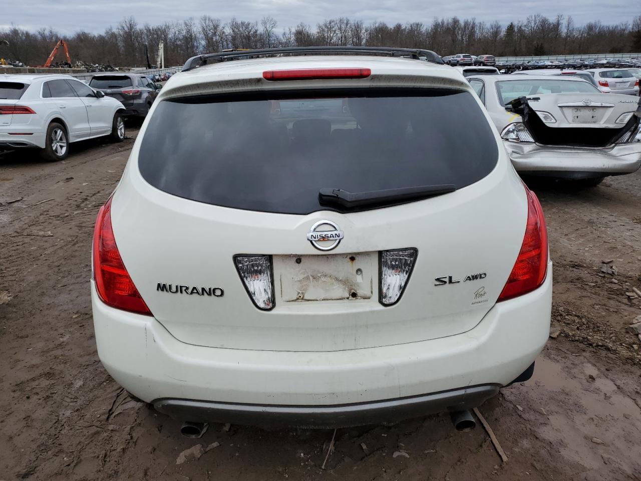 jn8az08wx4w324678 JN8AZ08WX4W324678 2004 Nissan Murano Sl