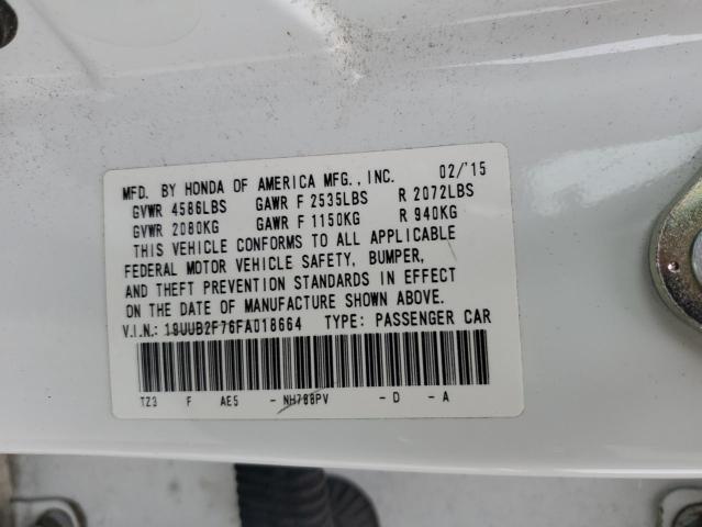 2015 ACURA TLX ADVANC 19UUB2F76FA018664