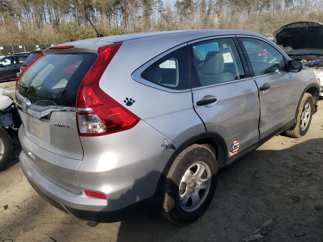 Lot #2421285989 2016 HONDA CR-V LX