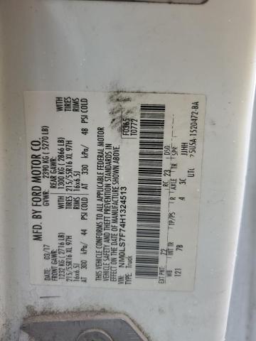 2017 Ford Transit Connect Xlt VIN: NM0LS7F74H1324513 Lot: 45244094