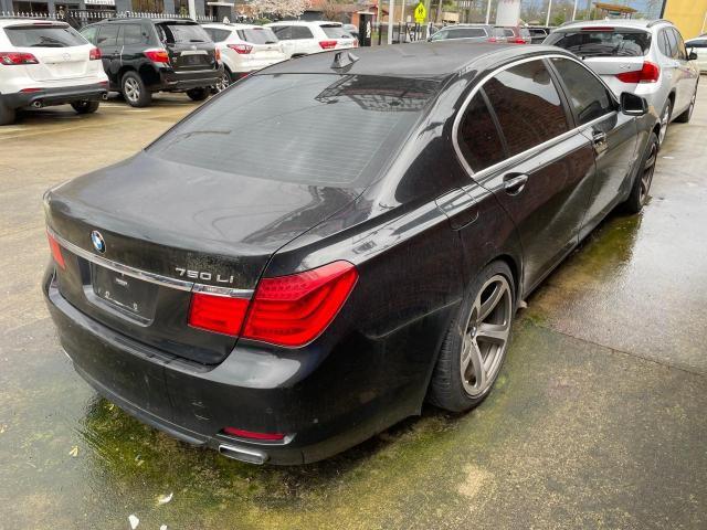 Lot #2425124472 2012 BMW 750 LXI salvage car