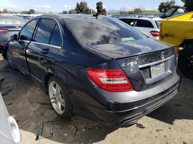 Vin: wddgf4hb5cr202574, lot: 48167144, mercedes-benz c-class 250 20122