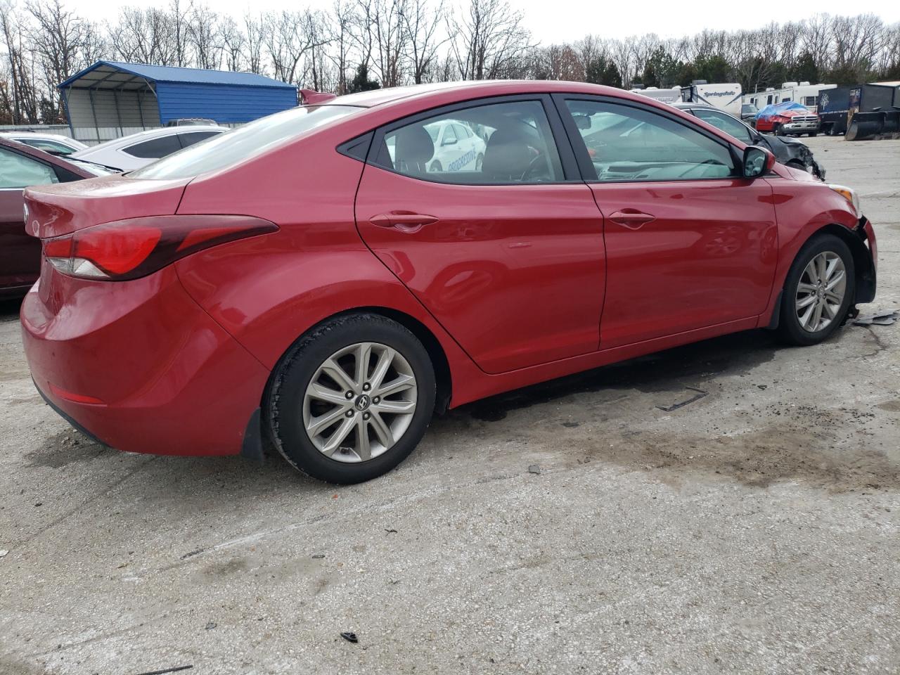 Lot #2512410102 2016 HYUNDAI ELANTRA SE