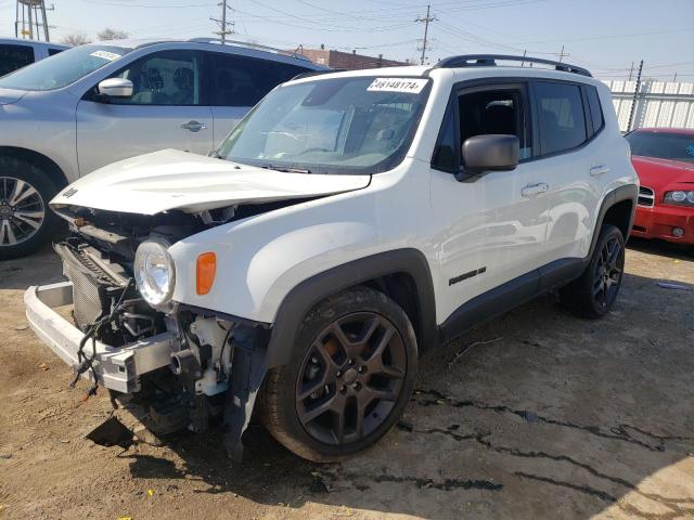 Lot #2441052012 2021 JEEP RENEGADE L salvage car