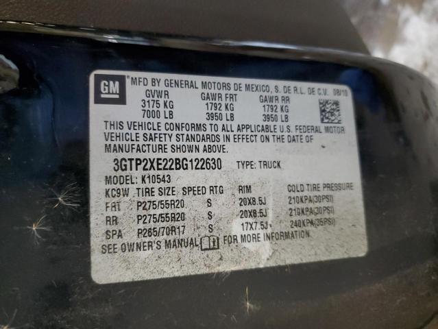 Lot #2445289446 2011 GMC SIERRA K15 salvage car