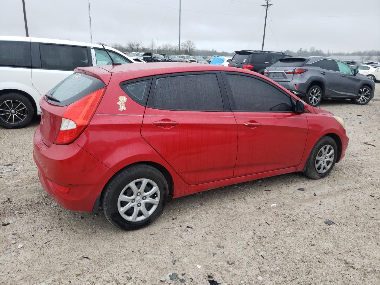 KMHCT5AEXDU066822 2013 Hyundai Accent Gls