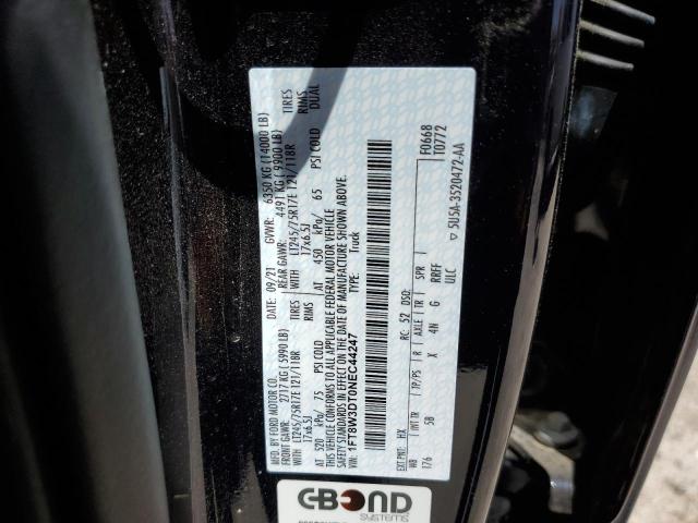 2022 Ford F350 Super Duty VIN: 1FT8W3DT0NEC44247 Lot: 51374184