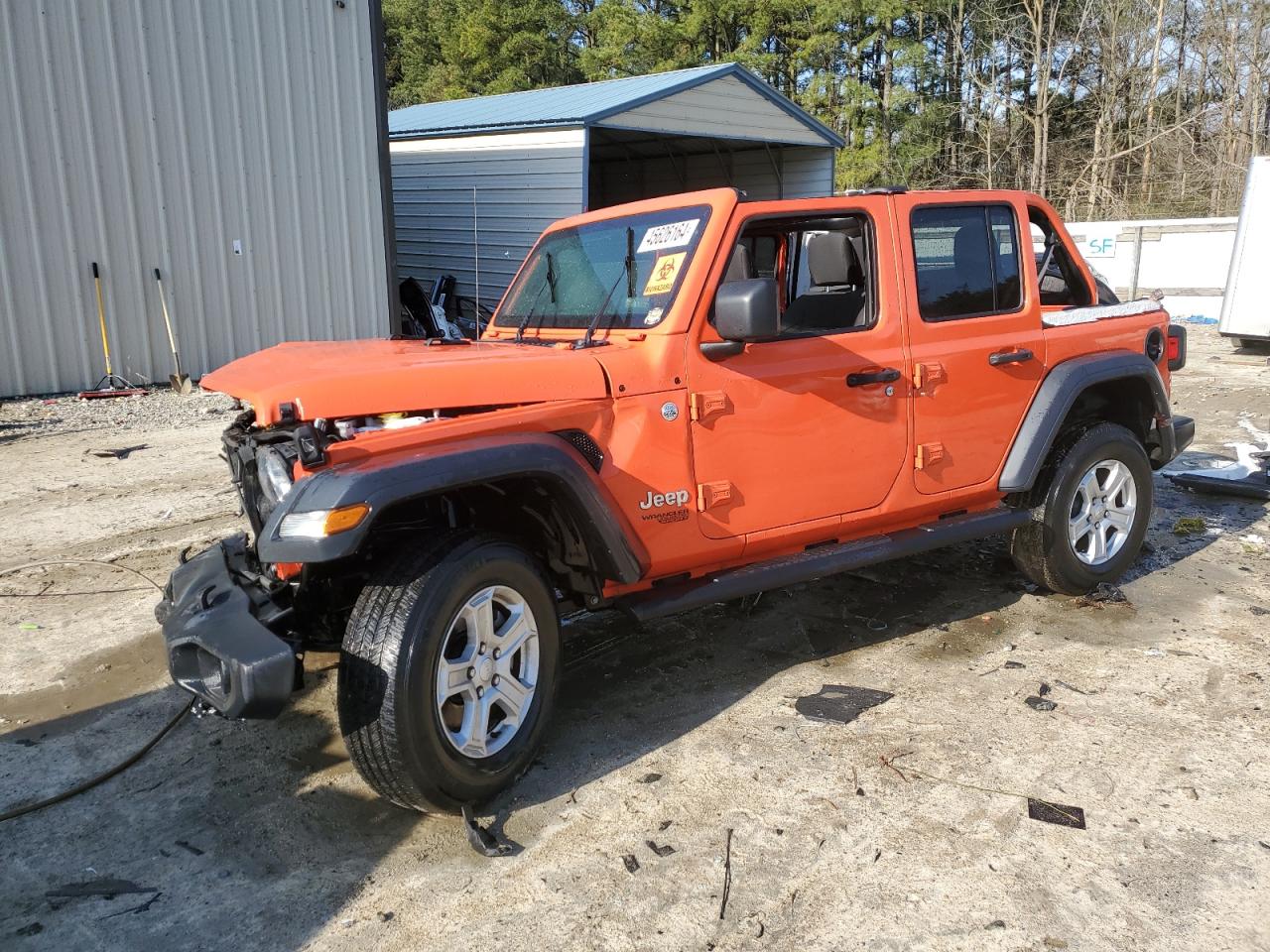 1C4HJXDG9KW626694 2019 Jeep Wrangler Unlimited Sport