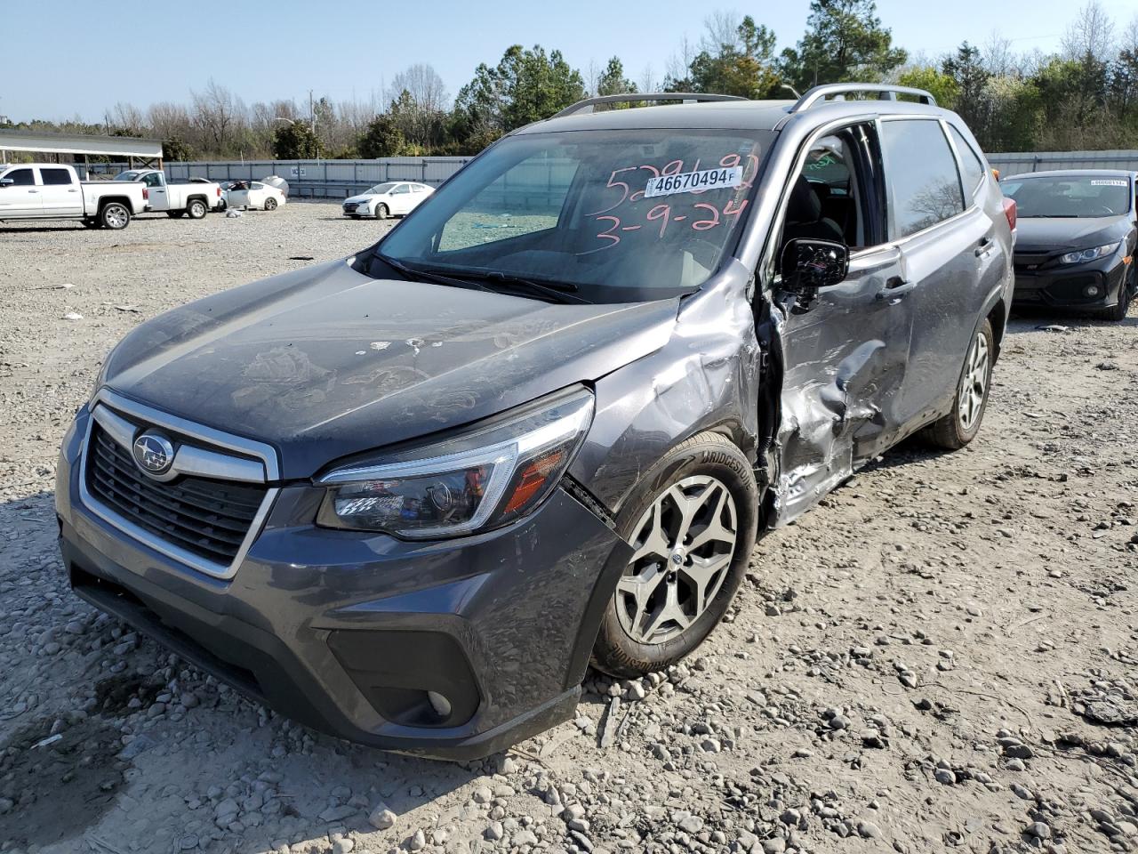 2021 Subaru Forester Premium vin: JF2SKAFC9MH529692