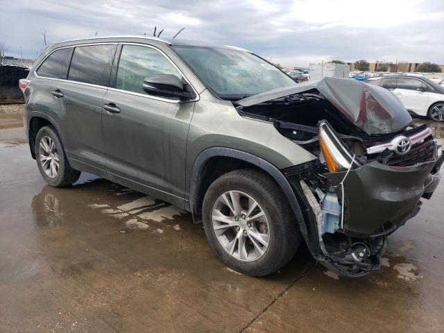 VIN 5TDKKRFH4FS100984 2015 Toyota Highlander, Xle no.4