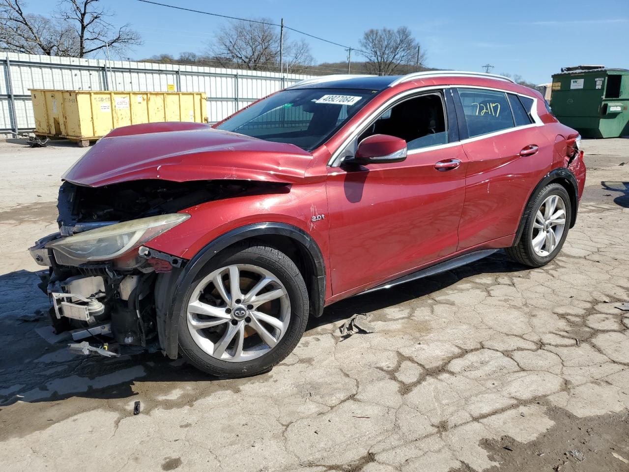 Lot #2457479196 2017 INFINITI QX30 BASE