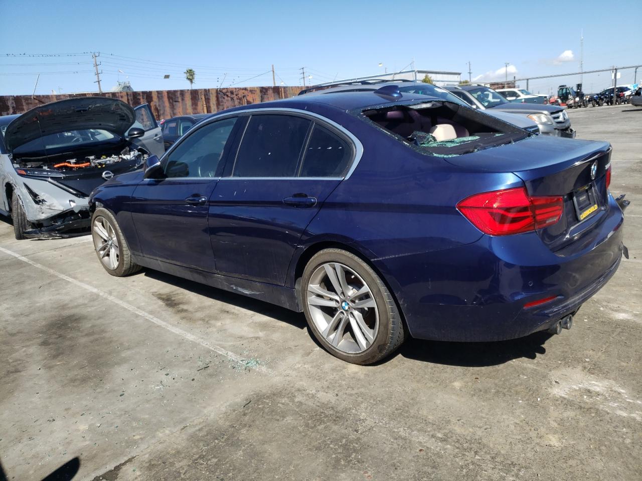 2017 BMW 330 I vin: WBA8B9G5XHNU51208