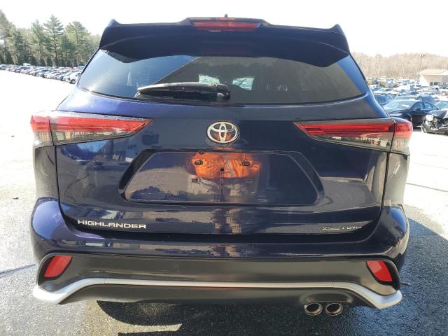 2021 Toyota Highlander Xse VIN: 5TDLZRBH7MS154539 Lot: 46088594