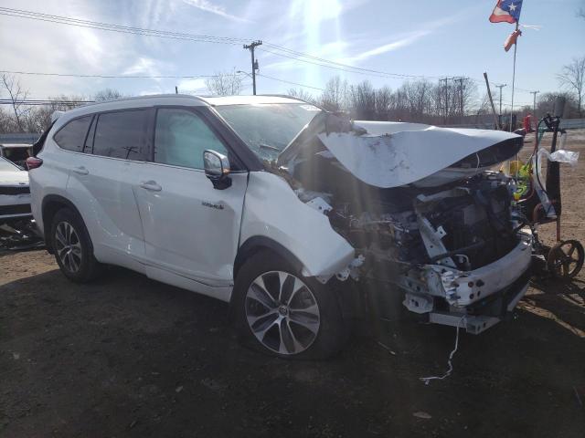 VIN 5TDGBRCH2MS520475 2021 Toyota Highlander, Hybri... no.4