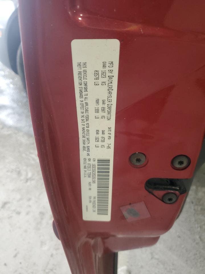 1B3ES56C85D261909 2005 Dodge Neon Sxt