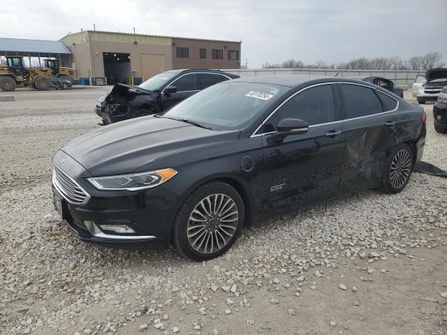 Lot #2520027466 2017 FORD FUSION TIT salvage car