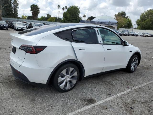 TESLA MODEL Y 2021 white  electric 5YJYGDEE7MF276645 photo #4