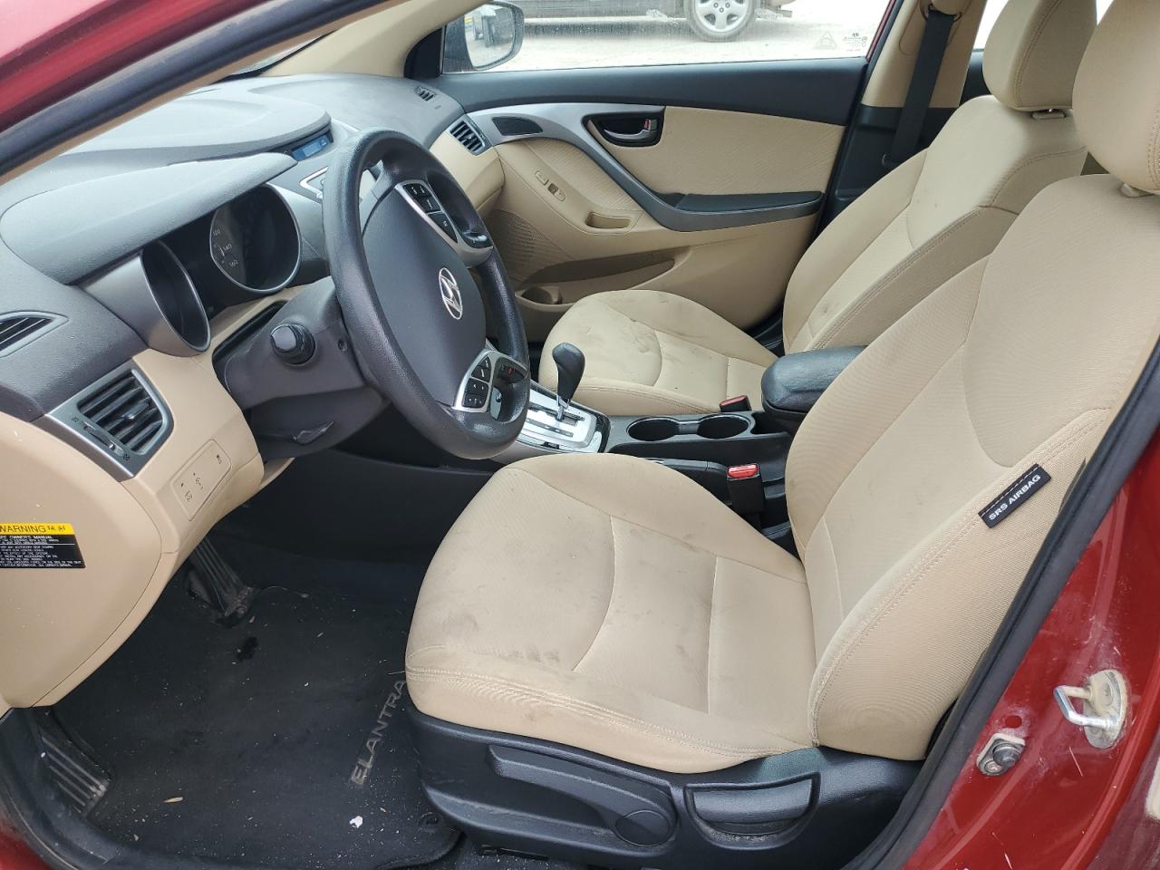 KMHDH4AE3CU463433 2012 Hyundai Elantra Gls