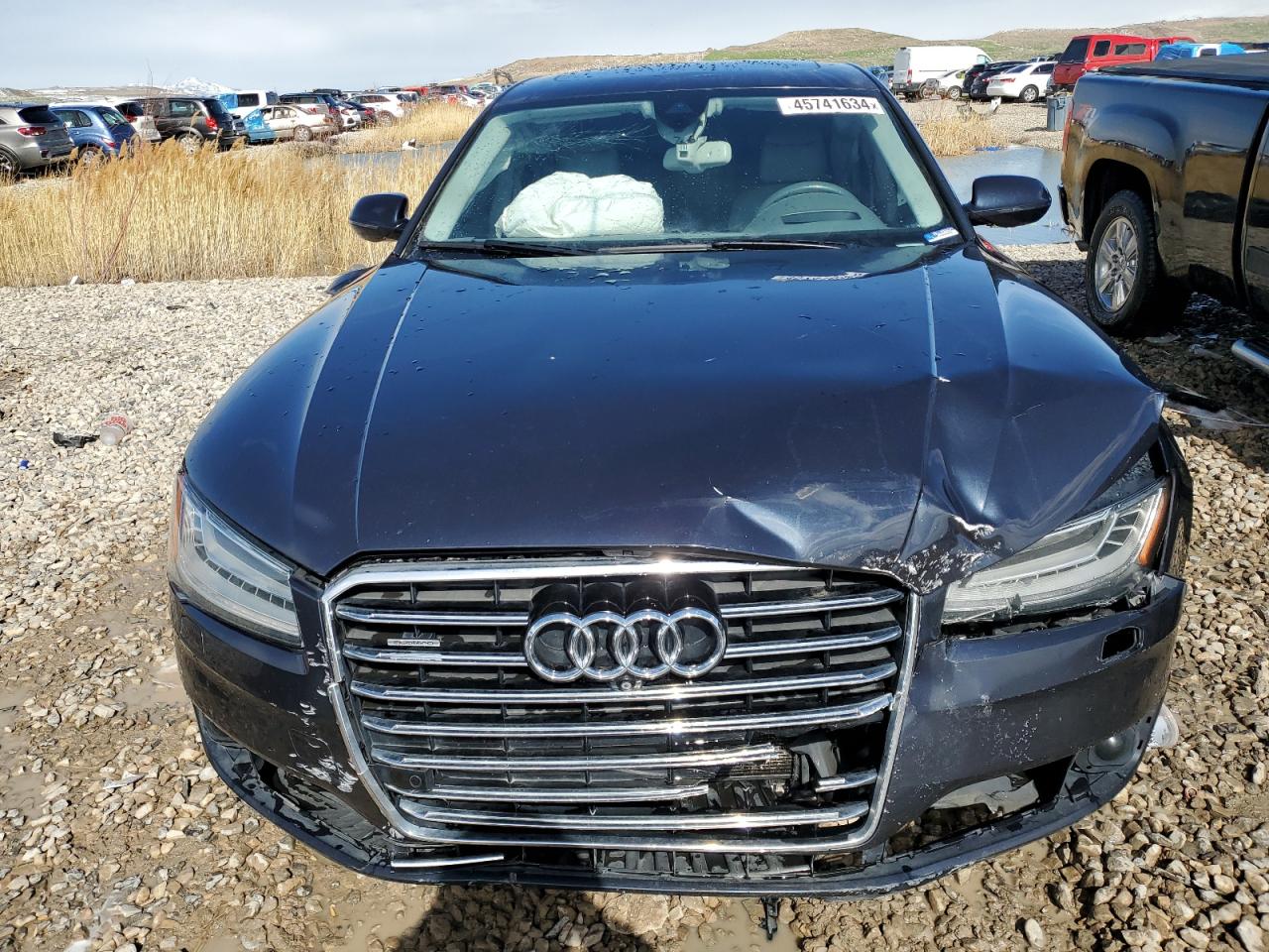 2015 Audi A8 Quattro vin: WAUJGAFD0FN012044