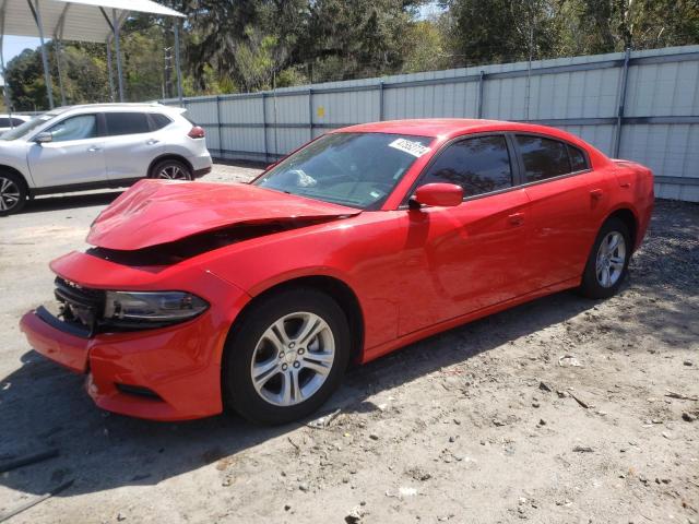 Lot #2505881603 2021 DODGE CHARGER SX salvage car