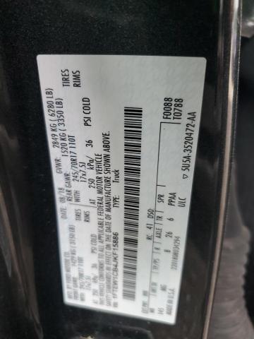 2018 Ford F150 Supercrew VIN: 1FTEW1CB4JKF15886 Lot: 47902774