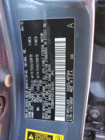 VIN 5TDDKRFH2FS164465 2015 Toyota Highlander, Limited no.14