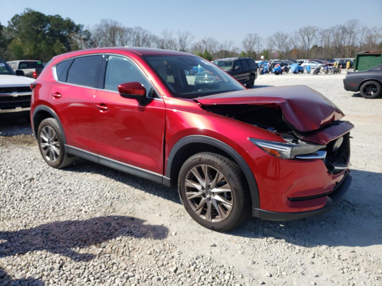 2021 Mazda Cx-5 Grand Touring vin: JM3KFADM8M1327540