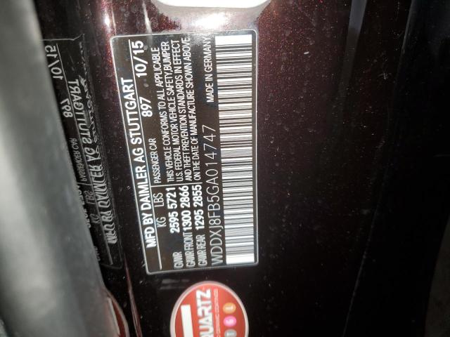 2016 MERCEDES-BENZ S 550 #3311300326