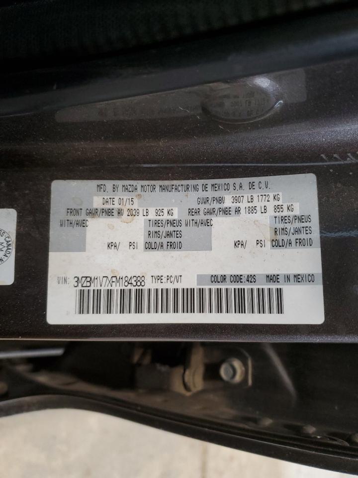 3MZBM1V7XFM184388 2015 Mazda 3 Touring