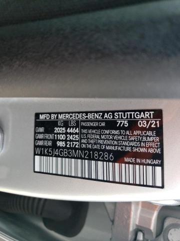 VIN W1K5J4GB3MN218286 2021 Mercedes-Benz CLA-Class,... no.12