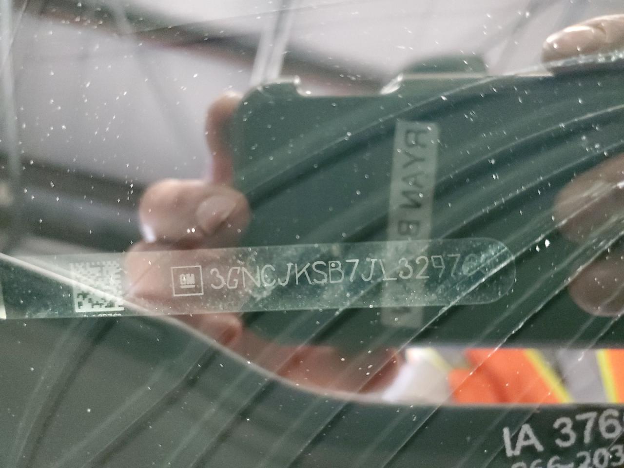 3GNCJKSB7JL329763 2018 Chevrolet Trax Ls