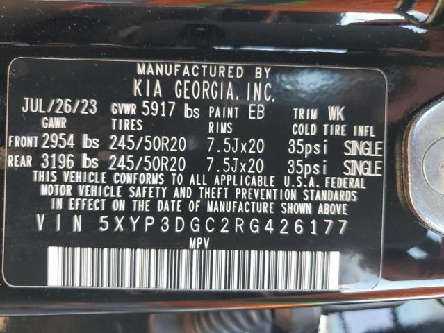 2024 KIA TELLURIDE - 5XYP3DGC2RG426177